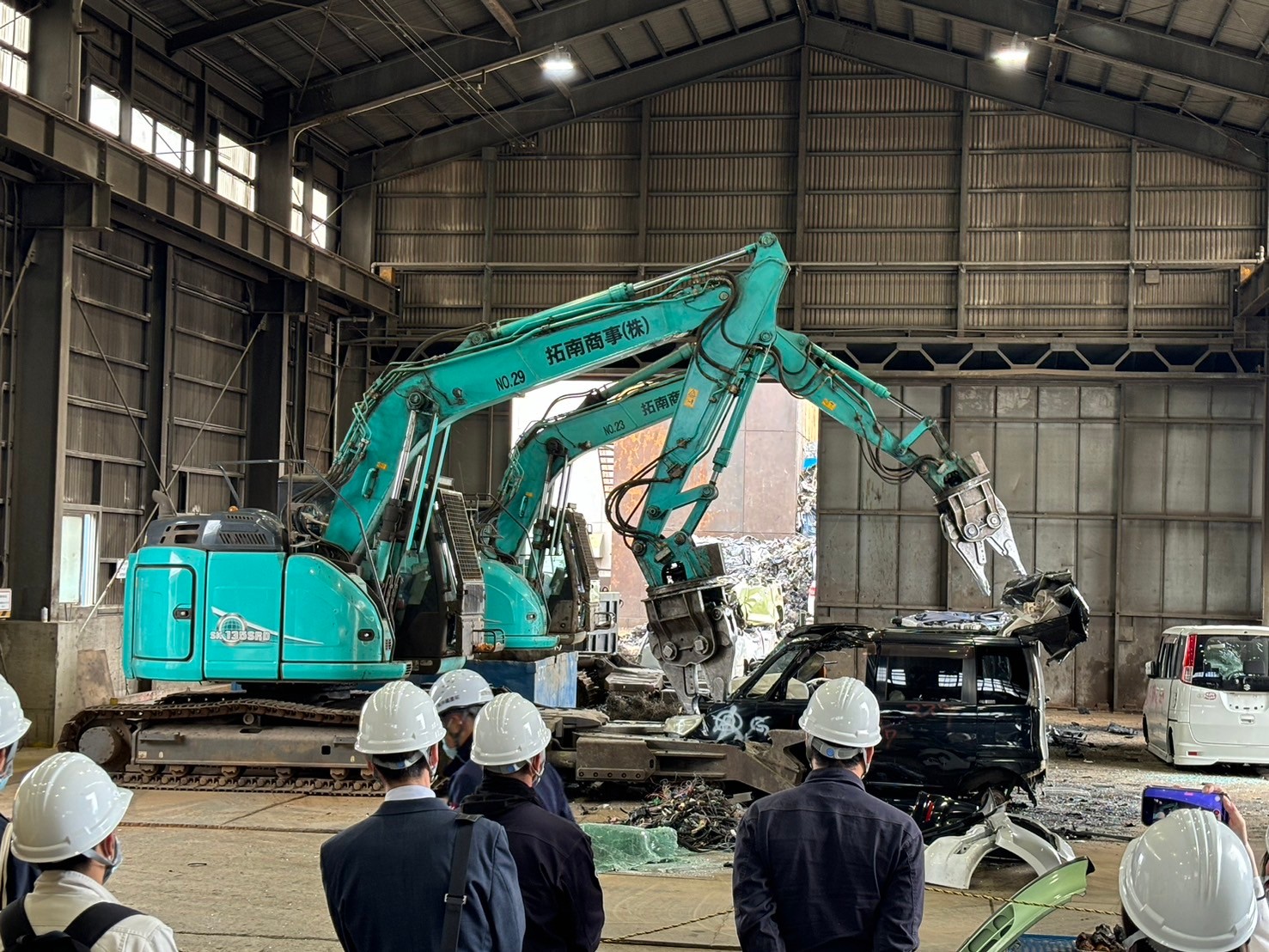 第38回拓南商事・拓南製鐵合同見学会